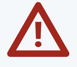 Varningstriangel för högskostnadskrediter och dyra lån utan UC