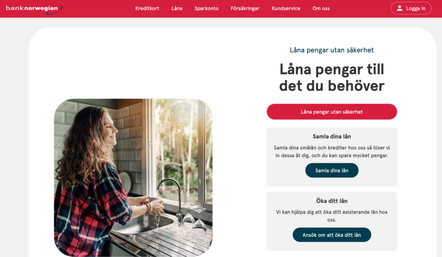 Bank Norwegian lån löser smslån