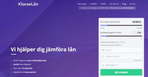 KLARA LÅN